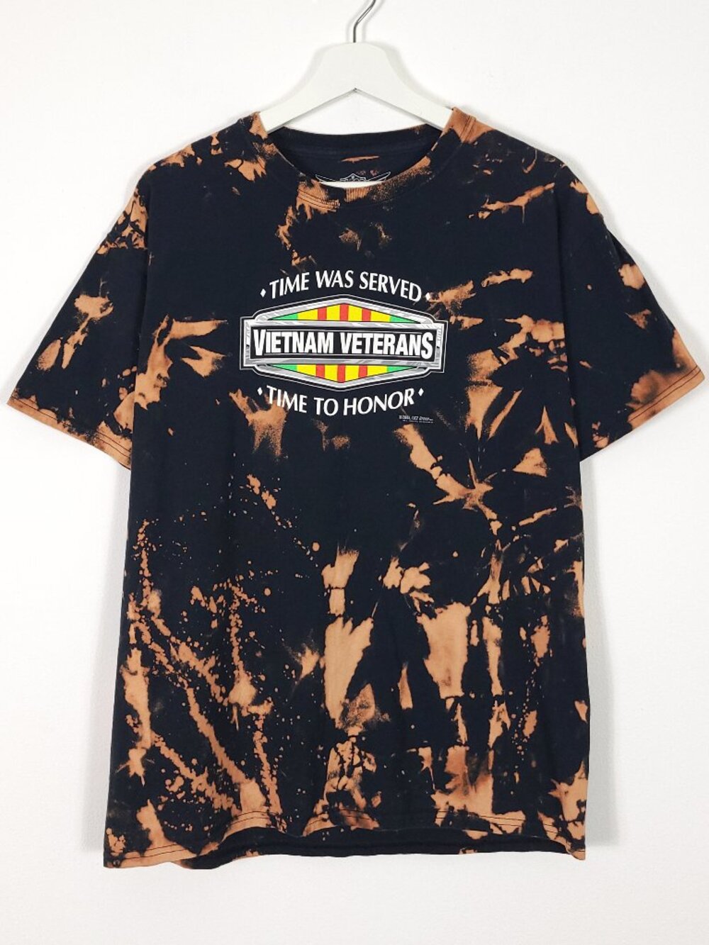 Vietnam Veterans Bleached T Shirt